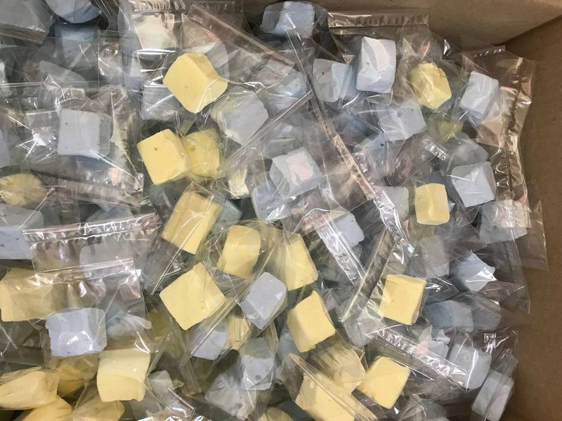 Брендований маршмеллоу поштучно в індивідуальній упаковці MM-B2B-01 фото